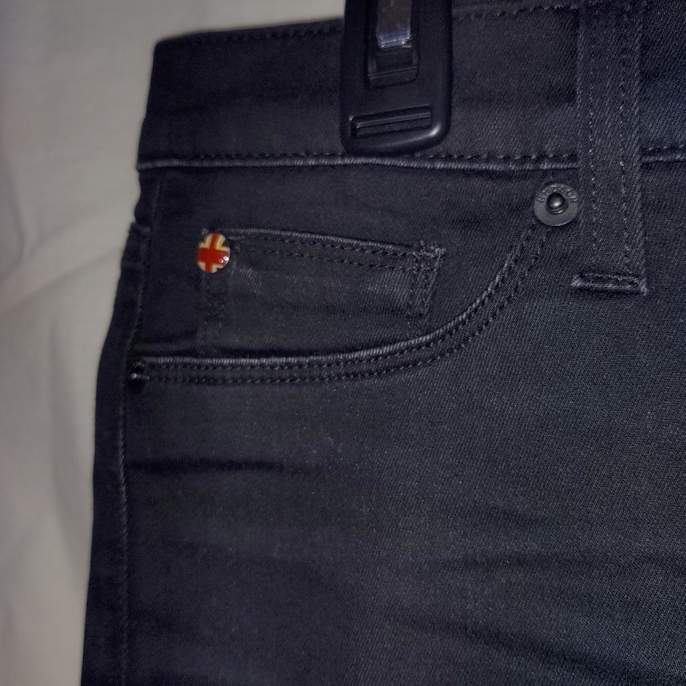 Hudson Crop Harkin Super Skinny With Cuff - Picture 5 of 8